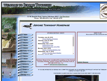 Tablet Screenshot of jerometownship.org